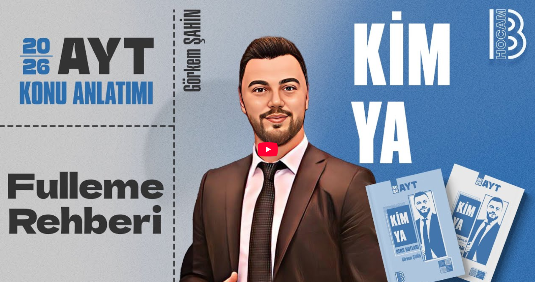 AYT Kimya - Fulleme Rehberi - Görkem ŞAHİN - 2026
