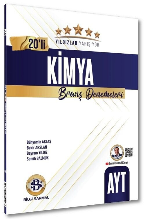Bilgi Sarmal AYT Kimya Yıldızlar Yarışıyor Deneme