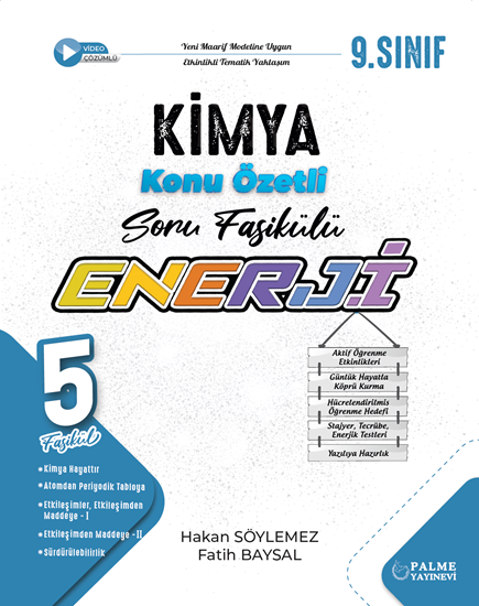 Palme 9. Sınıf Enerji Kimya Konu Özetli Soru Fasikülleri