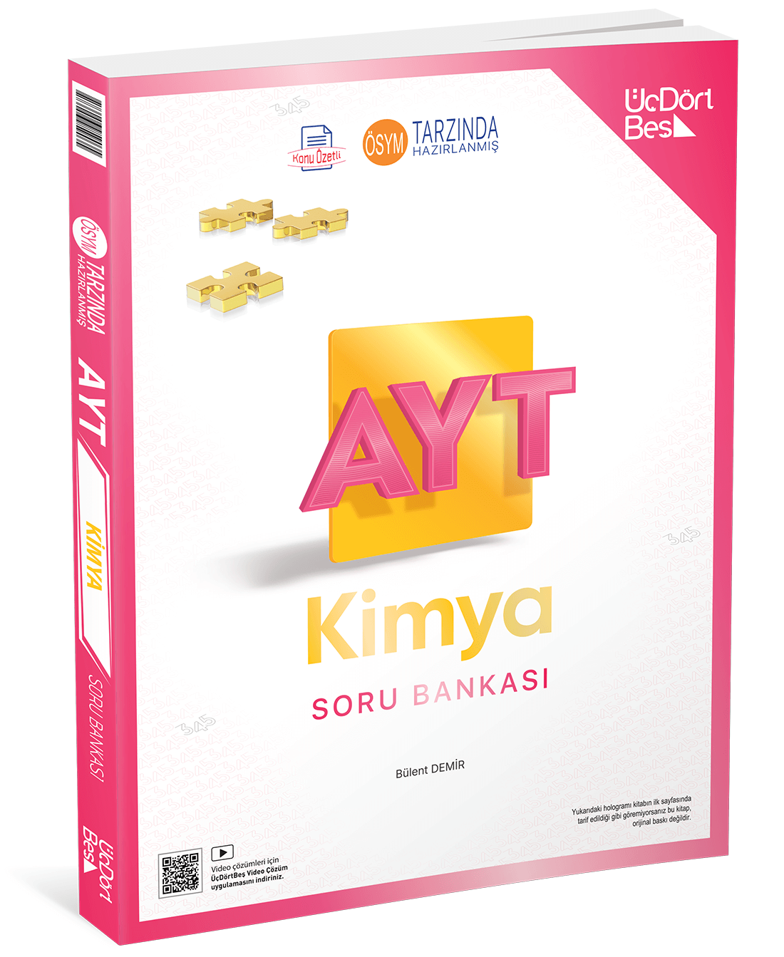 Üç Dört Beş (345) 2026 AYT Kimya Soru Bankası
